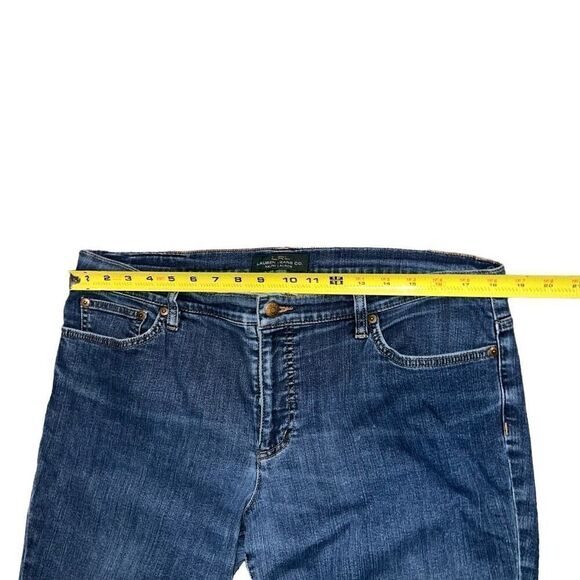LRL LAUREN JEANS CO. Medium Wash Modern Skinny Jean Size 16 - Picture 4 of 6
